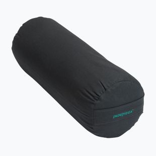 Rolă de yoga JadeYoga Organic Cotton Round Bolster black