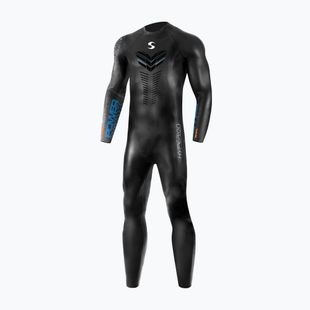 Costum de înot Synergy Hyperion pentru triatlon cu mâneci lungi black