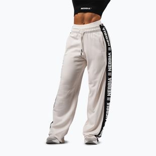 Pantaloni pentru femei NEBBIA Urban cream