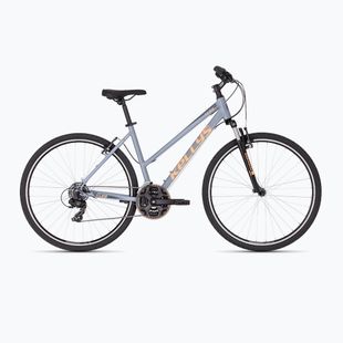 Bicicletă cross pentru femei Kellys Clea 10 28" misty blue