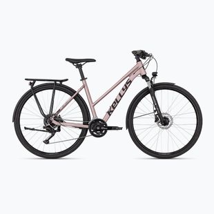 Bicicletă de trekking pentru femei Kellys Cristy 50 28" rose gold