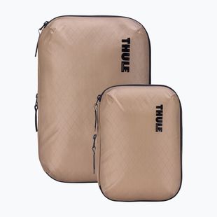 Organizatoare Thule Compression Cube set gentle beige