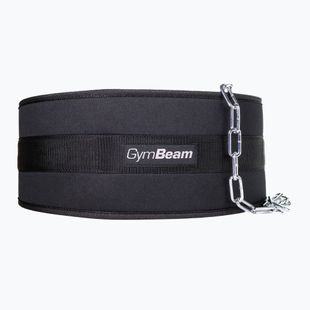 Curea pentru ridicarea greutăților GymBeam Dip Belt black