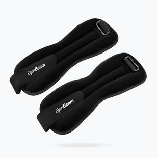 Greutăți pentru încheieturi și glezne GymBeam 2 x 2 kg black