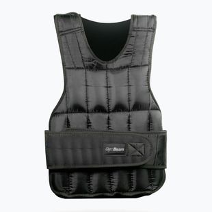 Vestă cu greutăți GymBeam Weighted Vest 10 kg black