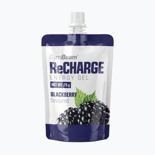 Gel energetic GymBeam ReCharge 75 g blackberry