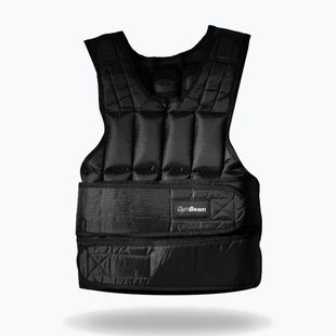 Vestă de antrenament cu greutăți GymBeam 20 kg black