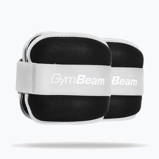 Greutăți pentru încheieturi și glezne GymBeam 2 x 1 kg black