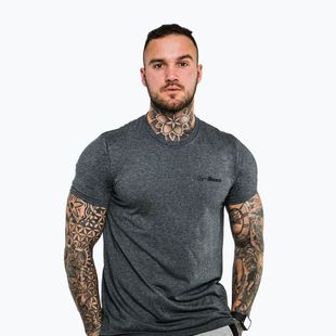 Tricou pentru bărbați GymBeam Basic dark grey