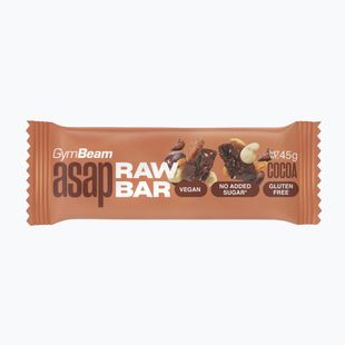 Baton energetic GymBeam ASAP Raw 45 g cocoa