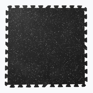 Covoraș de fitness GymBeam Puzzle Pro 4 szt black