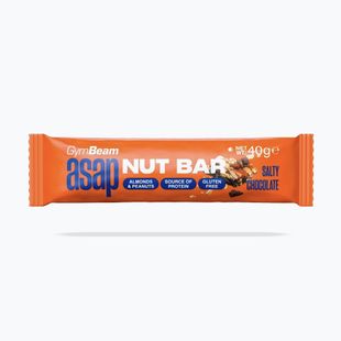 Baton proteic GymBeam ASAP Nut Bar 40 g salty chocolate