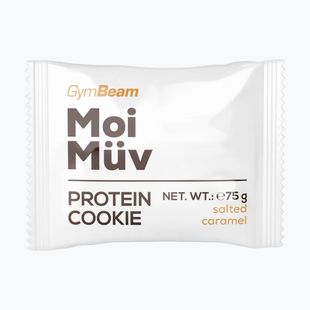 Biscuite proteic GymBeam MoiMüv 75 g salt caramel