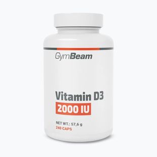 Vitamina D3 GymBeam 2000 UI 240 capsule