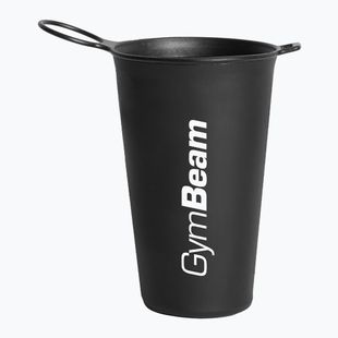 Cană pliabilă GymBeam Running Cup 200 ml black