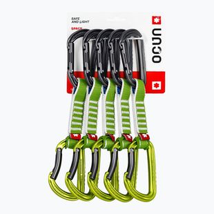 Expres de cățărare Ocun Falcon QD Zoom PA 12 cm 5 buc. green