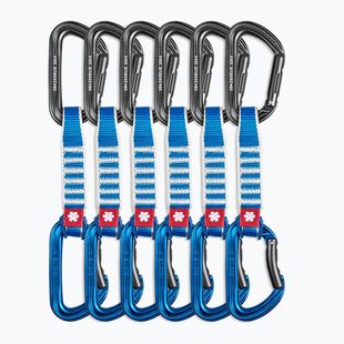 Expres de alpinism Ocun Hawk QD Zoom PA 12 cm 6 buc. blue