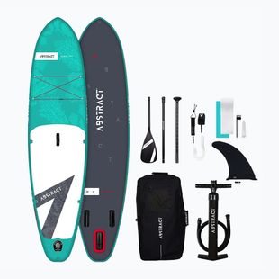 SUP ABSTRACT Coral Coral 10'6''' bord topaz