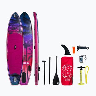 Placă SUP iBoard Purple Palm 11'