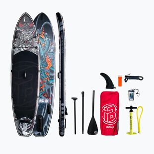 Placă SUP iBoard Black Tiger 11'