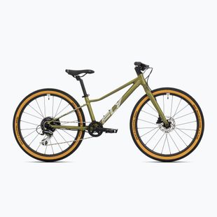 Bicicletă pentru copii Superior F.L.Y. 24 DB matte olive metallic/hologram chrome
