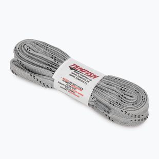 Șireturi pentru patine Tempish Hockey Waxed grey