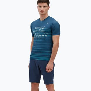 Tricou de ciclism pentru bărbați SILVINI Gallo ocean/lake
