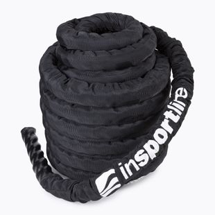 InSPORTline WaveRope frânghie de antrenament negru 12264
