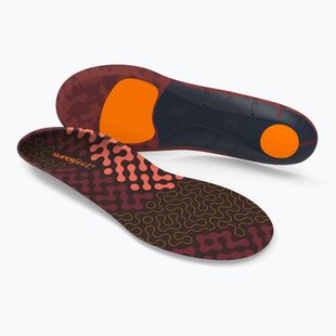 Branțuri pentru încălțăminte Superfeet Active Cushion Low Arch tandoori spice