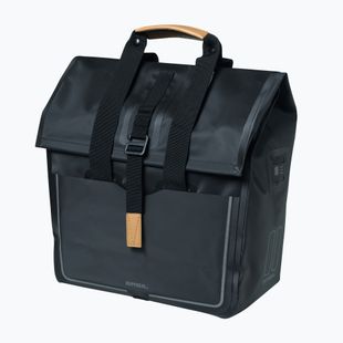 Geantă de bicicletă Basil Urban Dry Shopper 25 l matt black