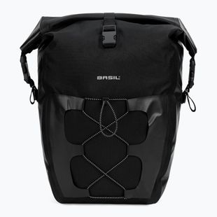 Geantă de bicicletă pentru portbagaj Basil Bloom Navigator Waterproof Single Bag neagră B-18258