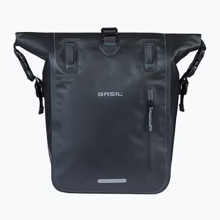 Geantă de bicicletă Basil Rivo M Single Bag MIK Hooks 12-15 l black