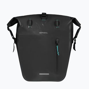 Geantă de bicicletă Basil Rivo L Single Bag MIK Hooks 31 l black