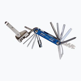 Cheie multifuncțională pentru bicicletă BBB Cycling PrimeFold XL blue/silver