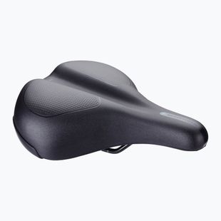 Șa de bicicletă BBB Cycling ComfortPlus Relaxed 210 mm black