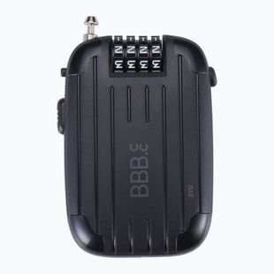 Lacăt pentru bicicletă BBB Cycling MiniCase XL black