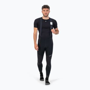 Pantaloni de ciclism pentru bărbați Rogelli Artico Bib Tight black