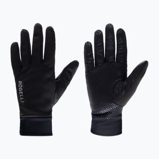 Mănuși de ciclism pentru femei Rogelli Laval Mid Season LW Windproof black