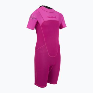 Costum de înot pentru copii Mistral Breeze 76 2,5/2mm Kids Shorty pink