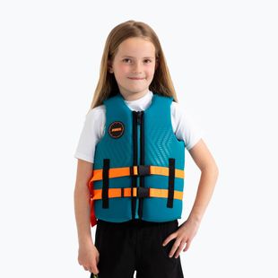 Vestă de siguranță pentru copii JOBE Neoprene Vest Jr teal