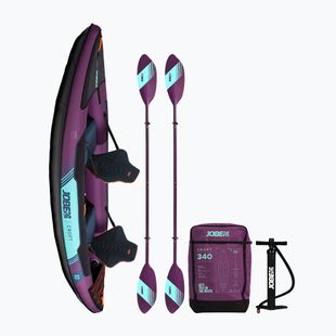 Caiac gonflabil 2-persoane JOBE Croft Inflatable Kayak Package 340 cm sunset purple