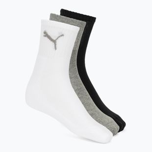 Șosete PUMA Short Crew 3 perechi grey/white/black