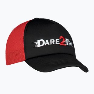 Șapcă  Dare2Tri Truckers negru/roșu