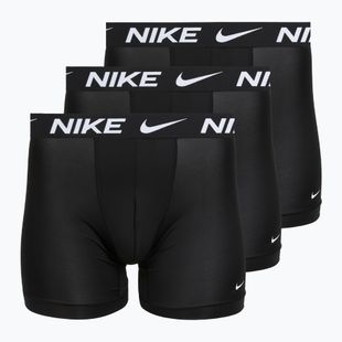 Boxeri pentru bărbați Nike Boxer Brief Long Black / Black