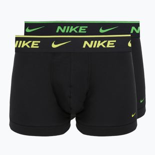 Boxeri pentru bărbați Nike Essential Cotton Stretch 2 pairs black pepper
