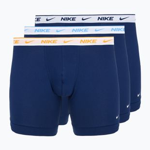 Boxeri pentru bărbați Nike Essential Cotton Stretch 3 pairs blue graphite