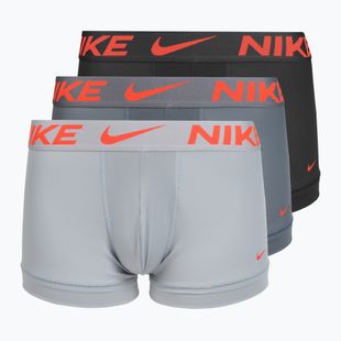 Boxeri pentru bărbați Nike Dri-Fit Essential Micro Trunk 3 pairs grey