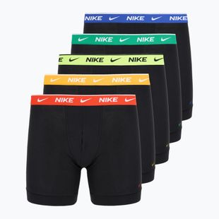 Boxeri pentru bărbați Nike Essential Cotton Stretch 5 pairs black/volt/pt red/game royal/sm green/un gold wb
