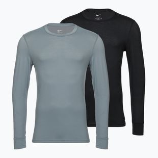 Longsleeve pentru bărbați Nike Crewneck 2 pack carbon heather