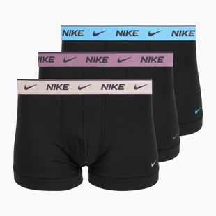 Boxeri pentru bărbați Nike Cotton Stretch Trunk 3 pack charcoal heather